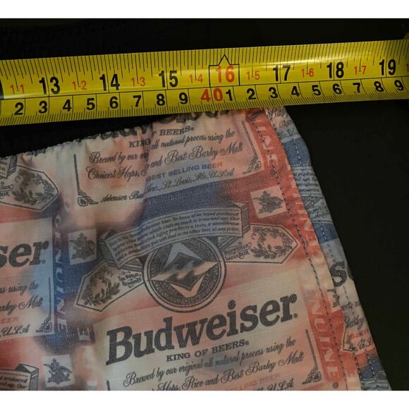 Billabong Budweiser Board Shorts Mens M 7" Beach Swim Trunks Cargo Style Pocket - Picture 4 of 6